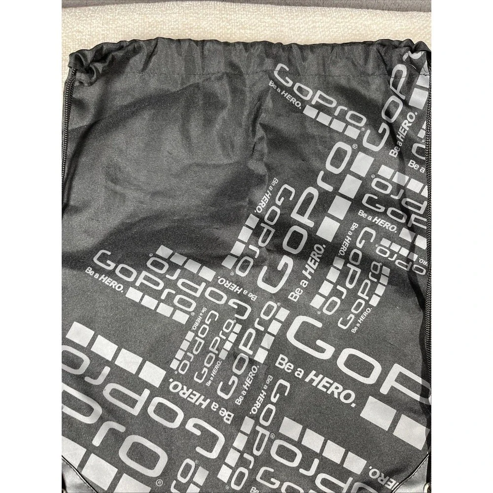 GoPro String Bag Gym Backpack Black Go Pro Hero Lightweight